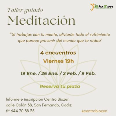 taller de meditacion